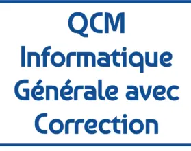 Exemple De QCM De Concours Technicien Informatique Et Réseau